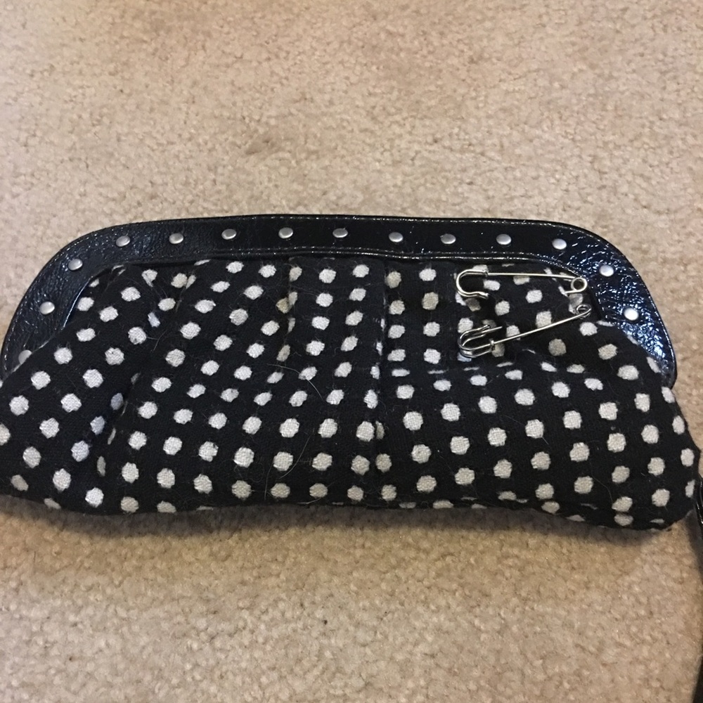 Polka Dot Clutch